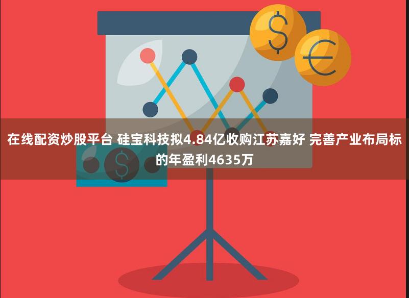 在线配资炒股平台 硅宝科技拟4.84亿收购江苏嘉好 完善产业布局标的年盈利4635万